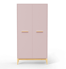 Armário Pine com 2 Portas - Rosa Claro - Veromobili | Móveis e Decoração