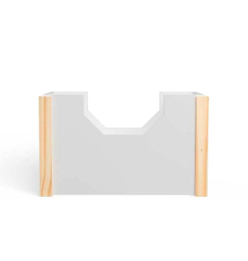 Caixa Organizadora Bloquinho - Branco - Veromobili | Móveis e Decoração